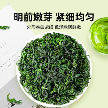 贡苑明前小叶苦丁茶250g 四川峨眉山头采新茶特嫩芽级节日礼盒送长辈