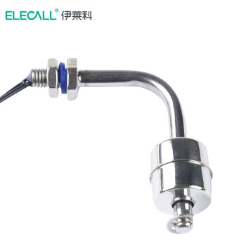 伊莱科（ELECALL）ESC12210 2A1不锈钢浮球开关水位液位控制器自动液位开关侧装弯型