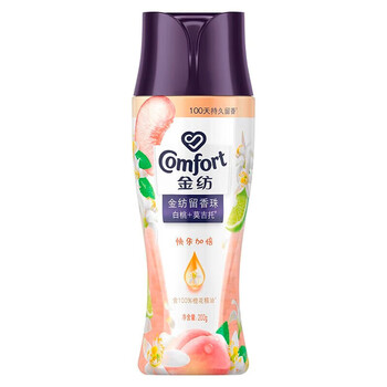 金纺 留香珠 白桃+莫吉托200g+留香珠25g*4袋（香型随机）护衣增香