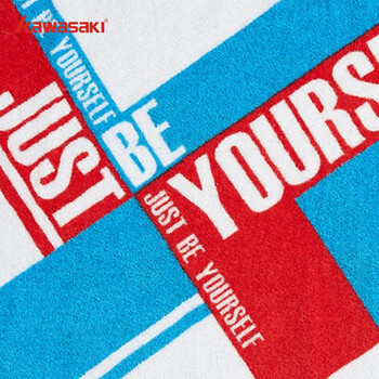 川崎(KAWASAKI)运动毛巾吸汗羽毛球跑步健身速干汗巾 40CM*100CM KTW-983 红蓝色 川崎(KAWASAKI)运动毛巾吸汗羽毛球跑步健身速干汗巾 40CM*100CM KTW-983 红蓝色