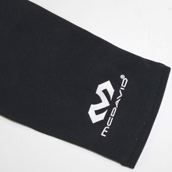 迈克达威（McDavid）欧文同款健身速干排汗HEXPAD蜂窝防撞防摔压缩护臂黑色S码