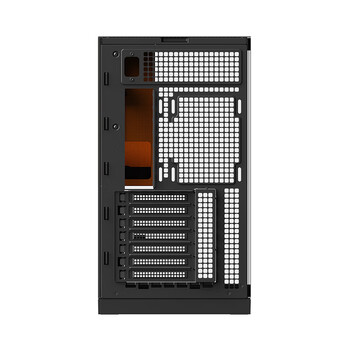 几何未来（GeometricFuture）Model5悟空电脑机箱 黑黄（支持EATX主板/50系显卡/420/360冷排/海景房/TypeC接口）