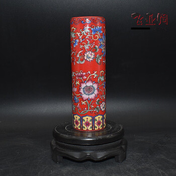 清代红釉瓶价格报价行情- 京东