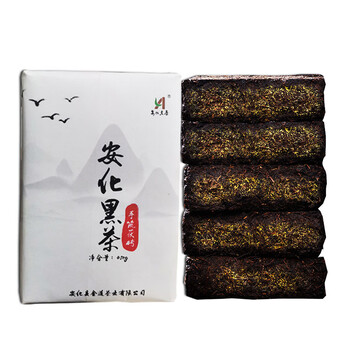 藏锋茯砖茶　三年陳金花茯2個セット 金花茯砖价格报价行情- 京东