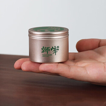 狮峰牌2025年新茶绿茶明前龙井茶叶春茶特级8g茶叶罐装品鉴装自己喝