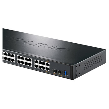 普联（TP-LINK） 2万兆SFP+24口千兆云管理交换机 机架式多种模式支持即插即用企业级监控网络网线分线器TL-SH2226