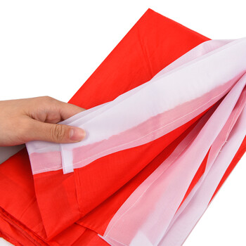 递乐 70*110cm大号红色刀旗活动彩旗摇旗红旗帜  10面/包 5323