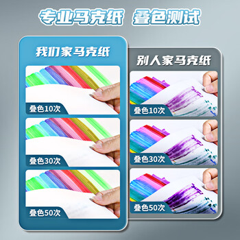 晨光(M&G)文具8K/50张马克纸马克笔专用学生手抄报手绘设计制图素描APY8055P开学礼物
