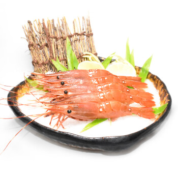 宝程 加拿大进口牡丹虾刺身 大号1kg 斑点对虾 20-24只