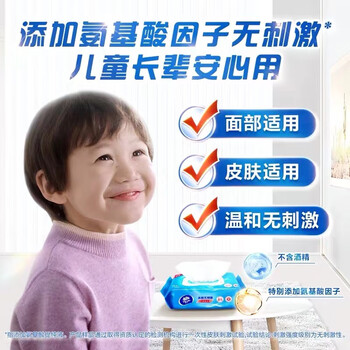 维达 VINDA湿巾杀菌无刺激干净如水洗湿纸巾去菌湿巾80片/包*12包VW1028