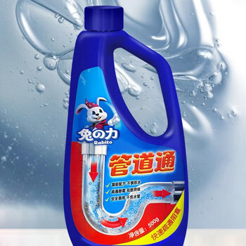 兔之力 管道通 下水道疏通剂 500g