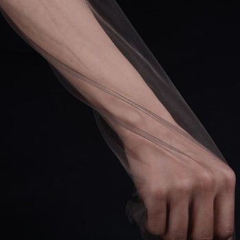 曼迪尚连体薄丝袜女法式无弹力1d丝滑薄透明长筒丝袜欧美款加长高筒