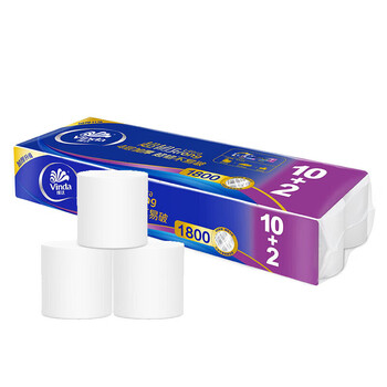 维达（Vinda）【大米+卷纸】【热销】精选珍珠米5kg*2袋+V4492卷纸12卷*2提 