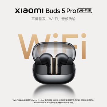 小米（MI）Xiaomi Buds 5 Pro 入耳式降噪翻译录音蓝牙耳机 适用于安卓苹果手机 雪山白