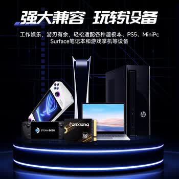 梵想（FANXIANG）500GB SSD固态硬盘 M.2接口NVMe协议PCIe4.0读速7300MB/s 2230尺寸游戏掌机扩容S730