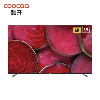 创维 酷开(coocaa)电视 49K6D 49英寸4K超高清无边框全面屏 防蓝光护眼 HDR 教育资源 智能液晶网络电视机