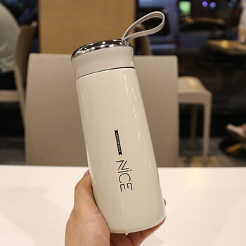 栗好嘉男女士不锈钢保温杯情侣简约韩版便携喝茶杯学生车载礼品杯子送