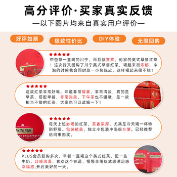 川宁（TWININGS）英式早餐波兰红茶 2g*100袋 红茶茶包袋泡茶独立小包 节日送礼