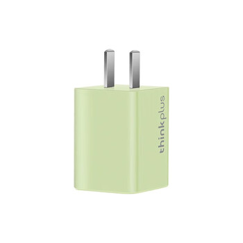 联想 第三代口红电源 GaN Nano 65W 氮化镓 USB-C 迷你适配器 平板手机通用 奶油青提绿 4X21H28172