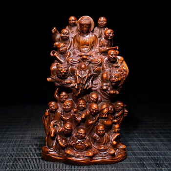 黄杨木雕罗汉品牌及商品- 京东