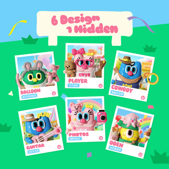 UOOHA保温杯配件元气市集系列盲盒新款潮玩手办娃娃公仔儿童礼物