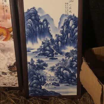 珠山八友瓷板画价格报价行情- 京东