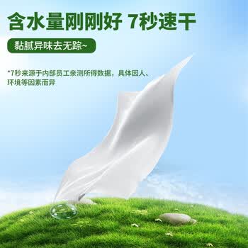 妇炎洁湿厕纸积雪草100抽*4家庭装私处湿纸巾擦屁股抑菌男女通用