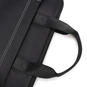 信发TN-V7010(黑色）文件袋帆布手提包加厚防水拉链 档案资料袋男士商务大容量办公包