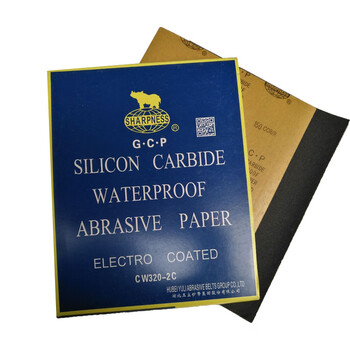 犀利碳化硅水磨砂纸木工抛光打磨干磨细砂纸皮干湿两用砂纸600目10张