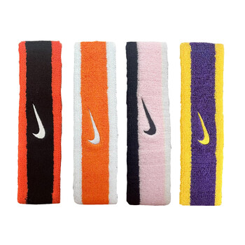 耐克（NIKE）运动吸止汗头带跑步导汗健身束发带头箍灰色N0001544450OS