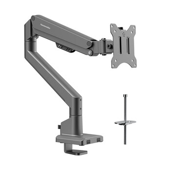 松能显示器支架电脑支架 桌面升降显示器支架臂 旋转电脑架 显示器底座增高架屏幕支架 17-32吋T670-1G