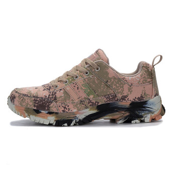 陇聚福迷彩鞋男星空秋冬户外低帮作训鞋体能训练鞋徒步防滑登山鞋耐