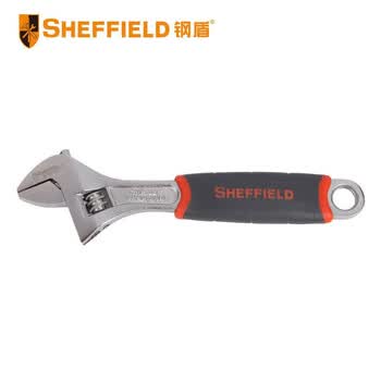 钢盾 SHEFFIELD S016712 套柄铬钒钢活动扳手12寸 钢盾 SHEFFIELD S016712 套柄铬钒钢活动扳手12寸