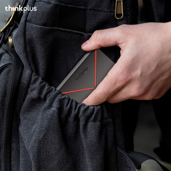 ThinkPlus联想 2TB 移动固态硬盘（PSSD）Type-c USB 3.2 2000MB/s高速双接口手机直连笔记本 UD210系列