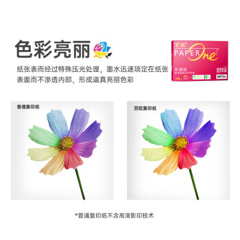 百旺至尊款红百旺 A4打印纸 100g500张*4包 彩激纸数码专用 高清彩打 碳中和认证 2000张【尊享款】