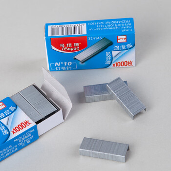 马培德Maped 通用型订书钉小号订书针10号订书机统一标准订书钉1000枚 办公用品家用学习用品 324145CH 马培德Maped 通用型订书钉小号订书针10号订书机统一标准订书钉1000枚 办公用品家用学习用品 324145CH