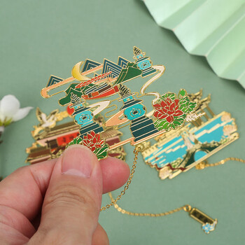 优学库书签文创文化纪念品旅游纪念品中国风金属书签城市款纪念品伴手礼 西安