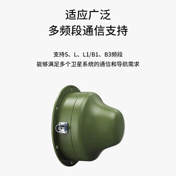 博扬（BOYANG）北斗三代指挥机抗干扰天线 抗WiFi、4/5G干扰支持S、L、L1/B1、B3外置天线配20米线 BY-BDZJH03-20