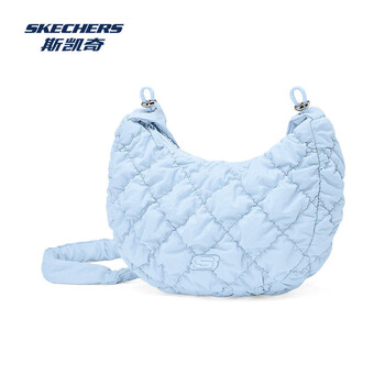 斯凯奇男女同款运动联盟系列轻盈百搭单肩斜挎包L125U057
