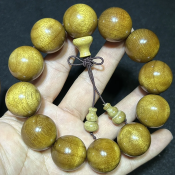 金糸楠木ブレスレット　皇木金糸楠黄料　12支シリーズ限定 金糸楠木ブレスレット 皇木金糸楠黄料 12支シリーズ限定 金糸楠香（