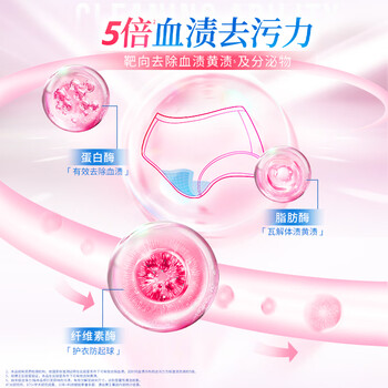 狮王纳米乐酵素净护内衣洗衣液植萃蔓越莓350g*2内衣清洗液除螨去血渍
