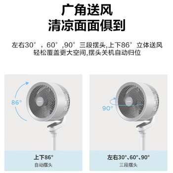 艾美特 AIRMATE空气循环扇线款 FA23-RDI91+精美帆布袋单发 专柜款加高 等离子除菌32档直流落地扇 遥控电风扇 艾美特 AIRMATE空气循环扇线款 FA23-RDI91+精美帆布袋单发 专柜款加高 等离子除菌32档直流落地扇 遥控电风扇