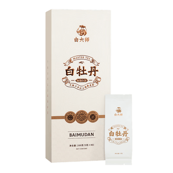 白大师 尊享·2020年一级白牡丹散茶200克 福鼎白茶散茶白茶茶叶