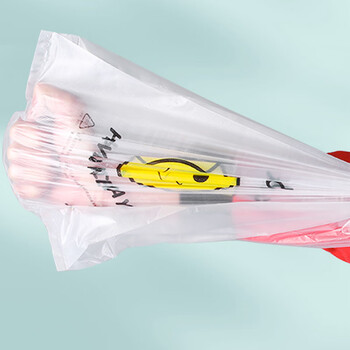 千屿塑料袋背心袋大号超市购物袋收纳袋方便袋打包手提袋40*60cm100只