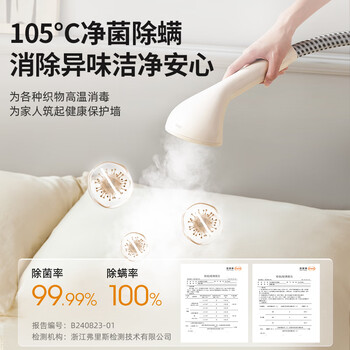 小熊（Bear）【脚踏换挡】立式挂烫机45g/min大蒸汽2L大水箱家用挂烫机增压熨烫机手持电熨斗大功率GTJ-T20K2