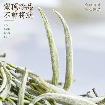 中谷御品兰妃茶 2026新茶蒙顶山甘露花茶九窨单芽嫩芽端午节茶叶礼盒250g