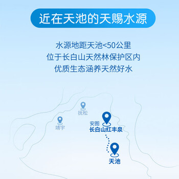 统一爱夸天然矿泉水 360ml*24瓶 整箱装（顺路随车）