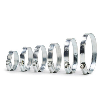 永利尚 英式铁镀锌喉箍抱箍水管管夹碳钢消防水带卡箍通风管铁皮卡子卡扣 13-19mm(5个）