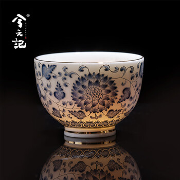 缠枝莲青花瓷茶杯品牌及商品- 京东