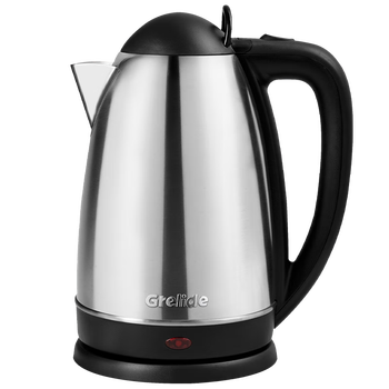 格来德烧水壶电热水壶304不锈钢热水壶大容量开水壶办公室酒店家用电水壶 WKF-325S【2.5L升级款】
